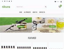 Tablet Screenshot of nikura.com